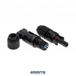 Par conectores MC4 para crimpar en cable - Imagen 2