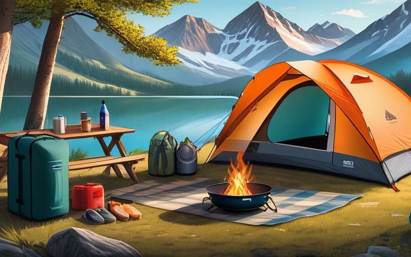 como llevar todo lo necesario en el camping
