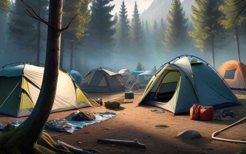 Qué es lo peor de acampar